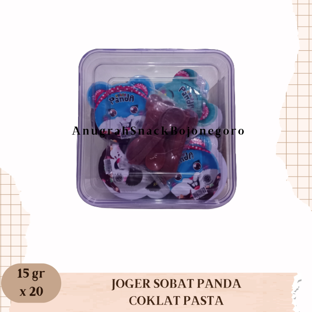 

Joger Sobat Panda Cokelat Pasta 15gr x 20