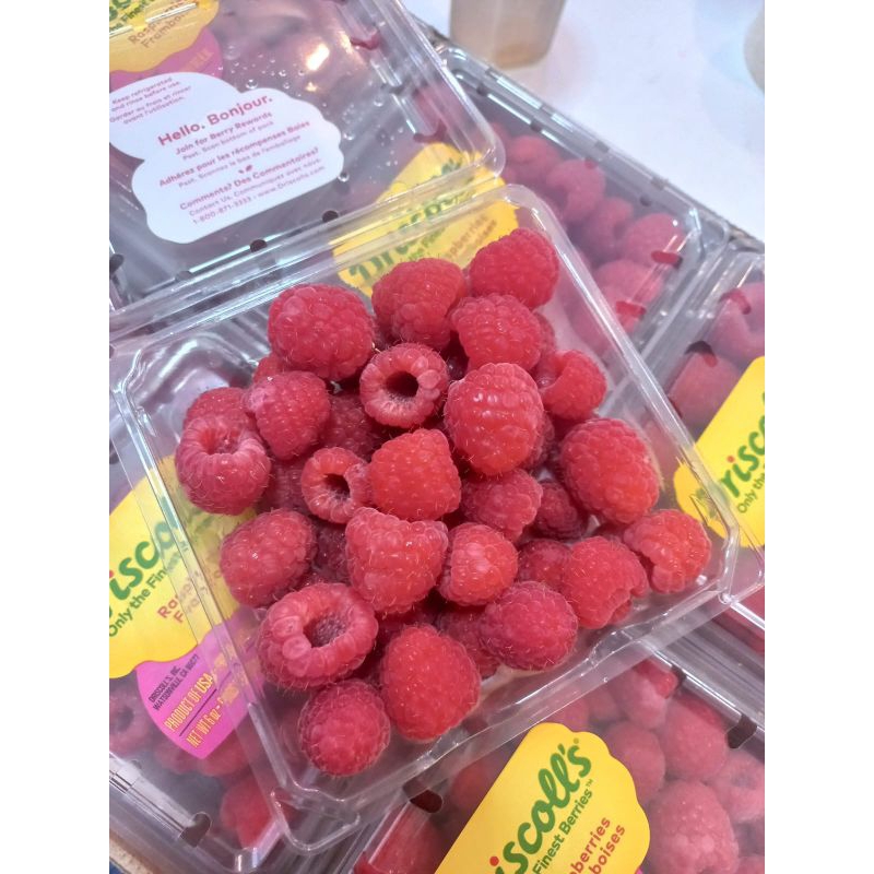 

BUAH RASPBERRY. RASPBERRY FRESH IMPORT. FRESH PREMIUM KUALITAS BAGUS. FRESH DAN SEGAR