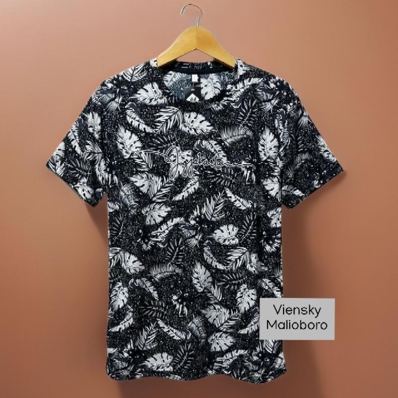 KAOS JOGJA FULL PRINT TROPICAL DEWASA | KAOS JOGJA | KAOS JOGJA | OLEH OLEH KHAS JOGJA | KAOS JOGJA 