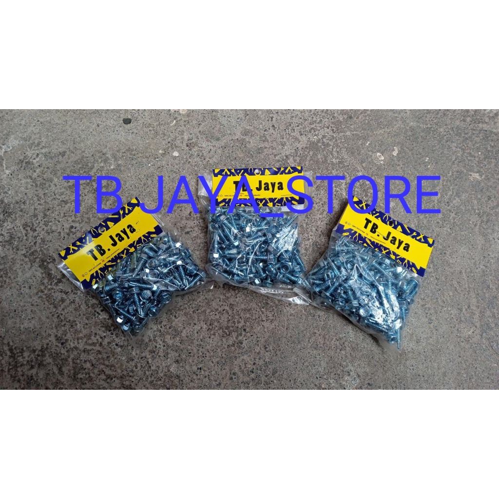 BAUT BAJA RINGAN BAUT ROOFING 2 CM BUNGKUSAN