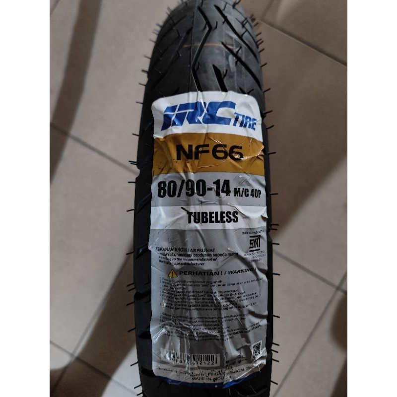 Ban Luar Tubles IRC 80/90-14 NF66, Ecotrax