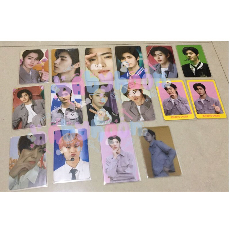 WTS PHOTOCARD DICON SUNGHOON SET & SPC OFFICIAL