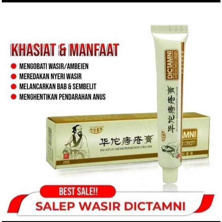 [PROMO] Saleb Wasir Ambeien | Ambeyen Ampuh Asli Dictamni | Diktamni Herbal Cina 100% Original