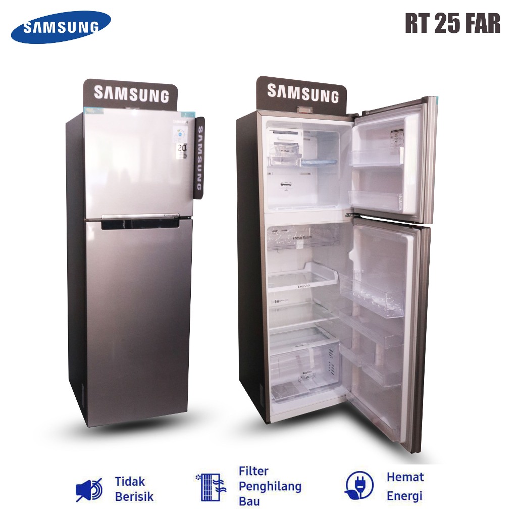 SAMSUNG Kulkas RT-25 FAR Lemari Es 2 Pintu  Digital Inverter
