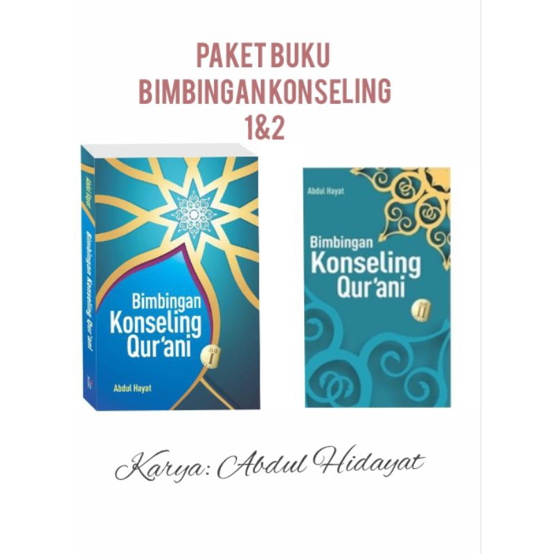 Paket Buku Bimbingan Konseling Quran 1&2 pustaka pesantren