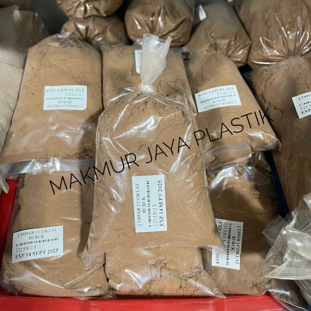 

Cokelat bubuk tawar kiloan 100 gram