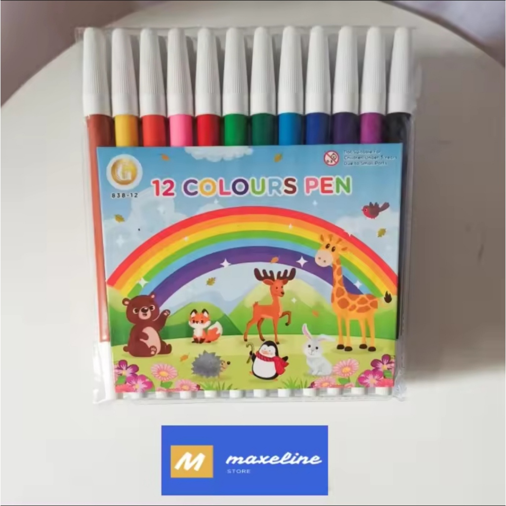 

Spidol 12 Warna / Spidol Orlee / Spidol Murah