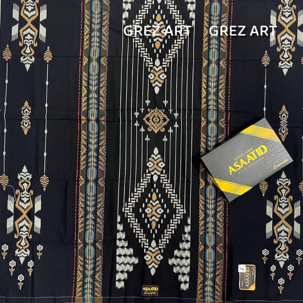 SARUNG ASSATID EMERALD GOLD