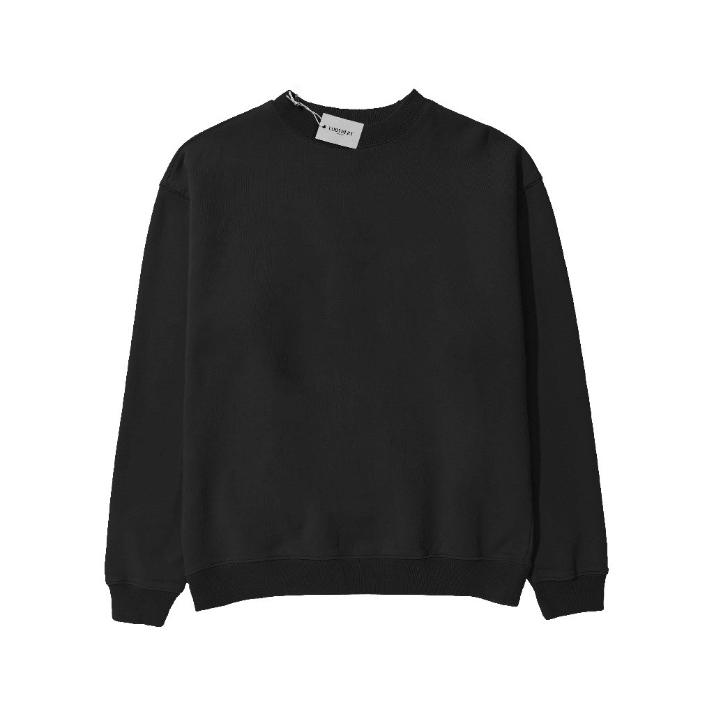 Lodybert Crewneck Black (Hitam)