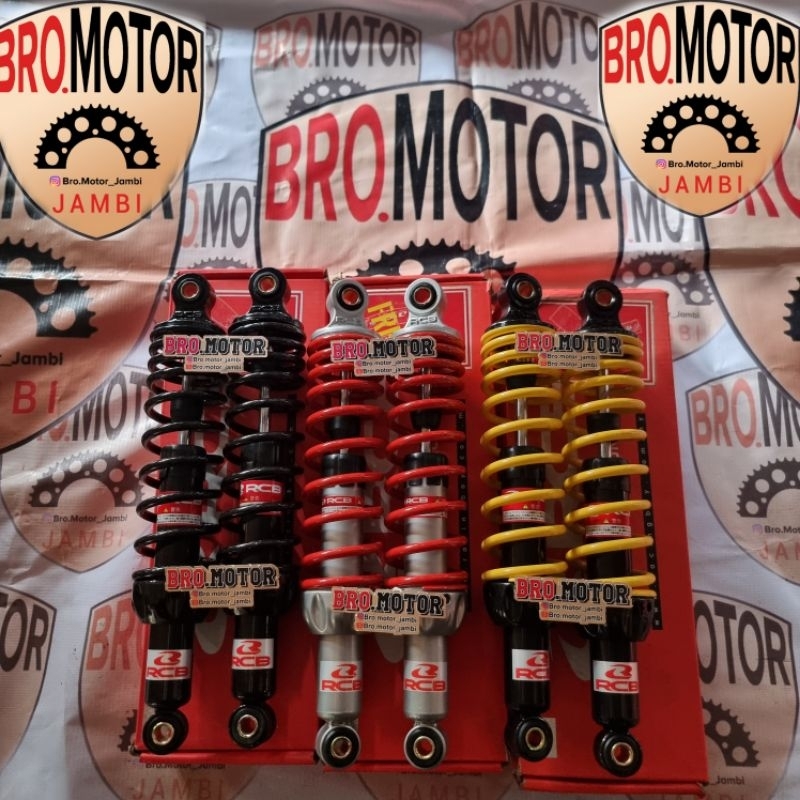 shock belakang rcb a2 racingboy 335 motor revo , supra , motor honda bebek