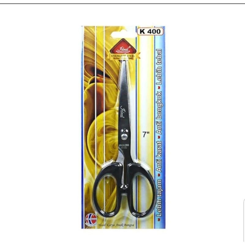 

Gunting Ideal K400-Peralatan Rumah-Toserba Gadjah-Ekonomis GA 565