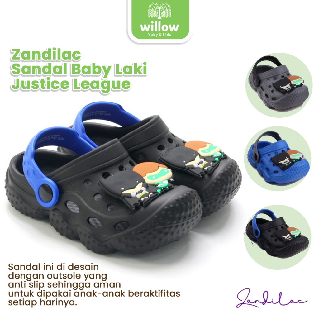 Sepatu Sandal Anak - Zandilac CH930069LB Justice League