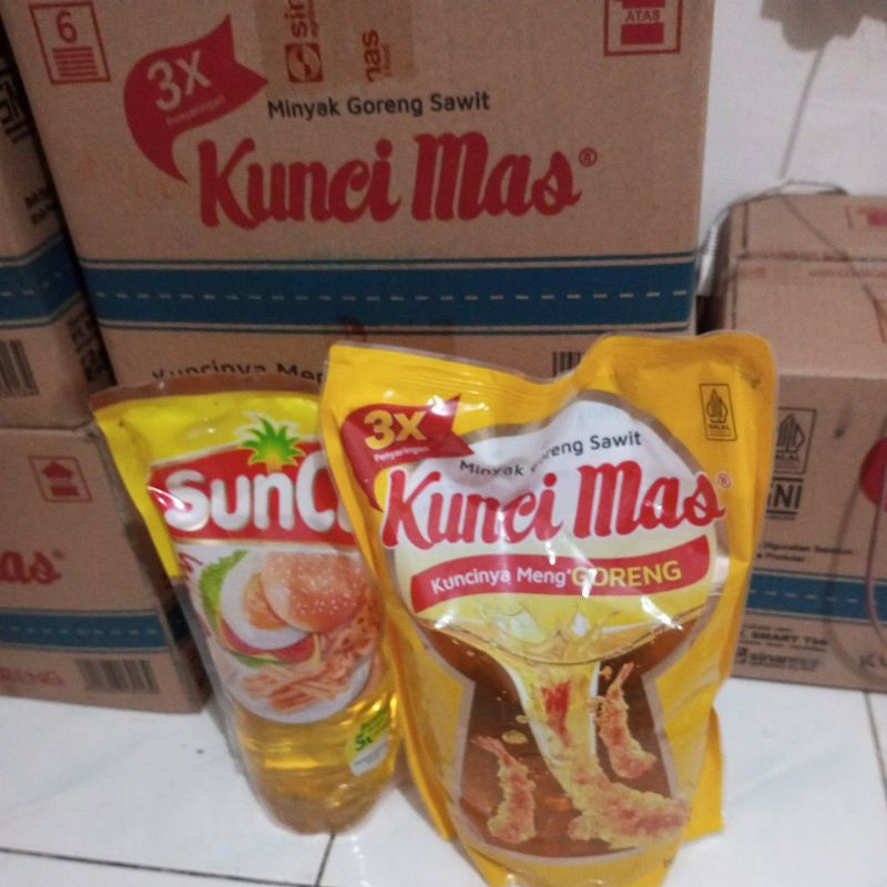 

kunci mas 2liter+ sunco 1liter