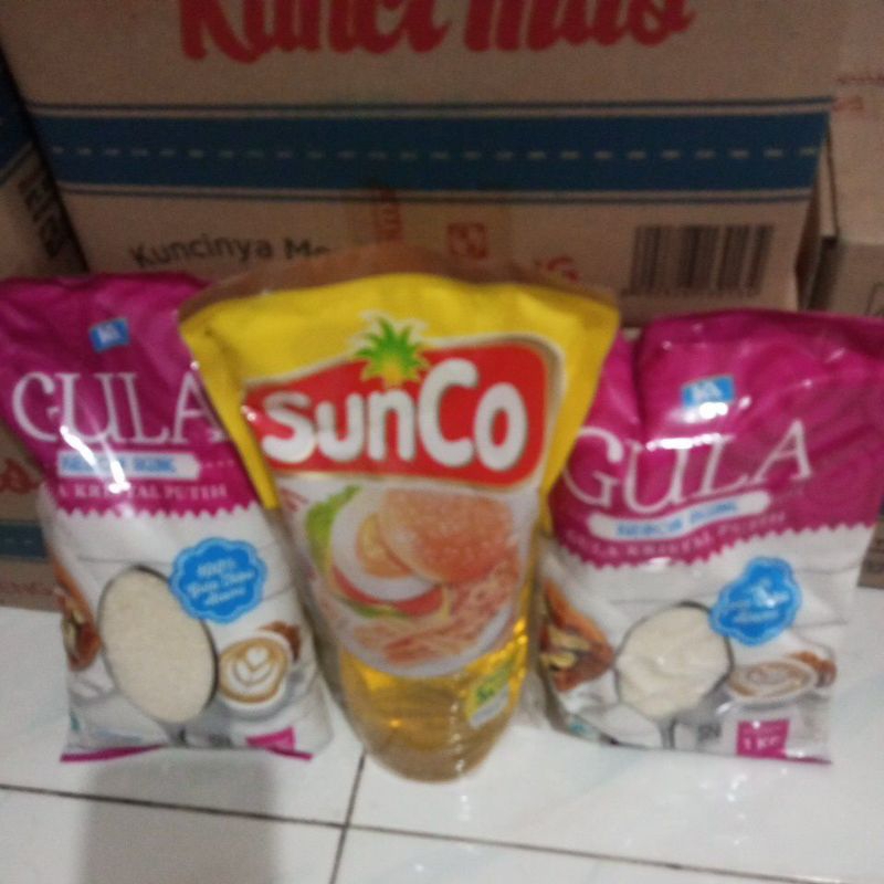 

sunco 1liter+gula 2kg