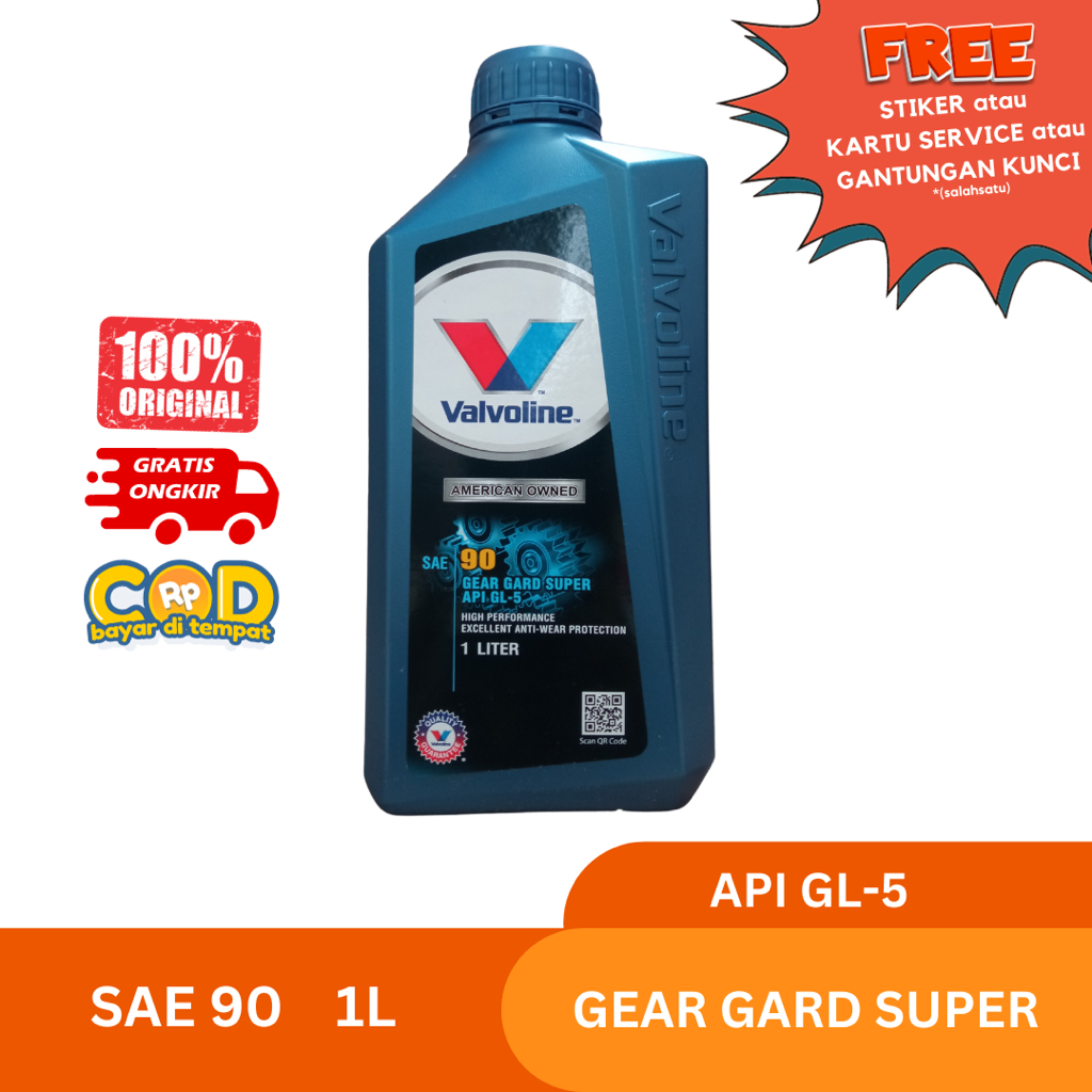 OLI VALVOLINE GEAR GARD SUPER SAE 90 (1L) API GL-5