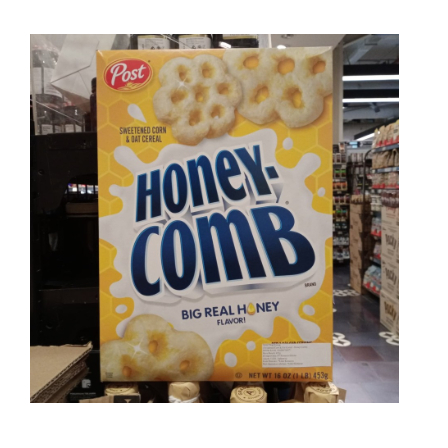 

Post Honey Comb Big Real Honey Flavor 16 Oz 453gr