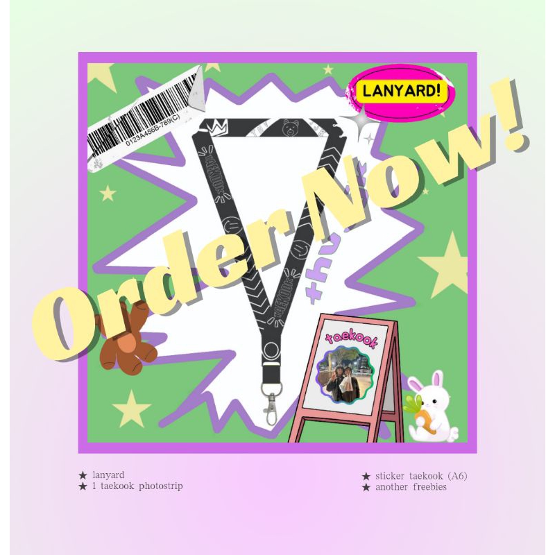 

LANYARD TAEKOOK [ready stock]