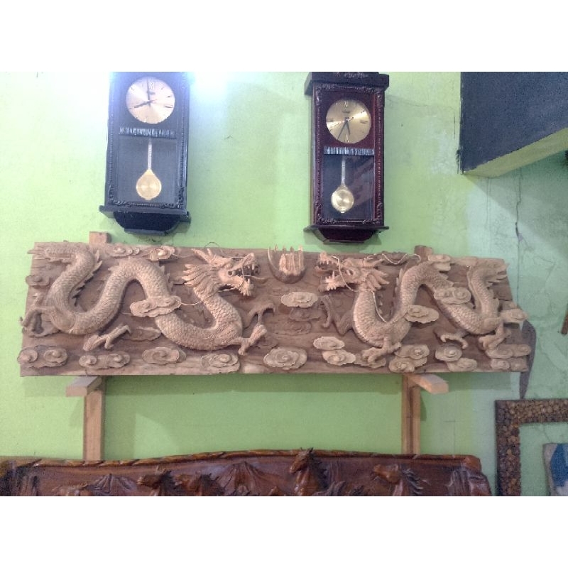 Relief Hewan 3 dimensi / Relief Naga / Relief Kuda