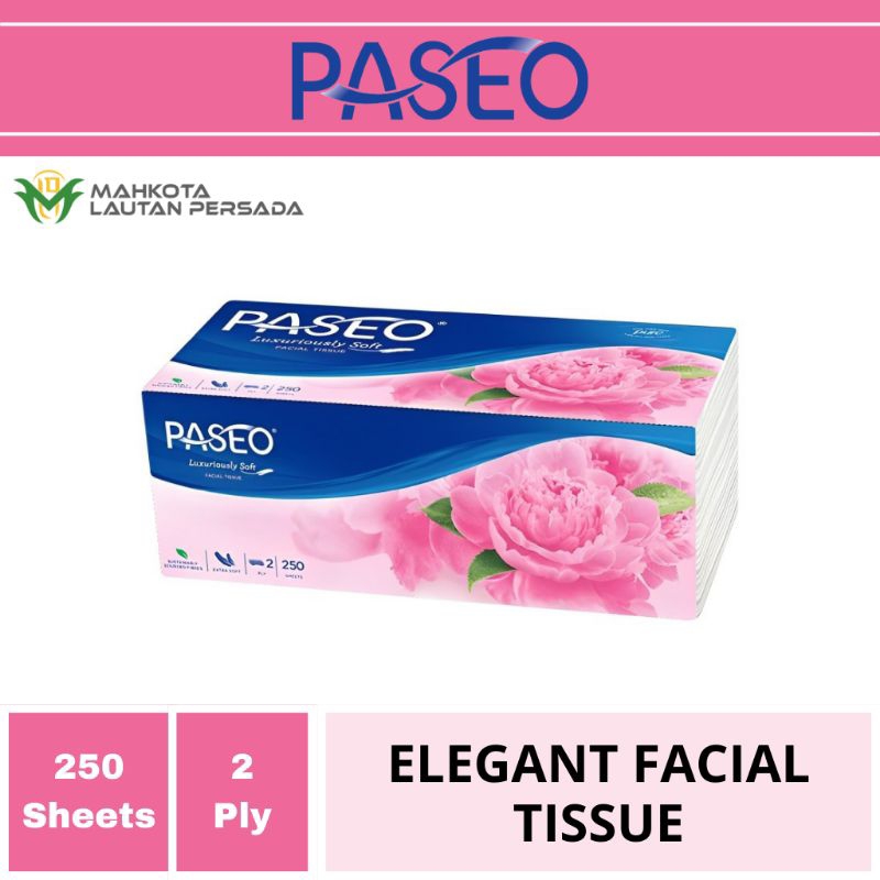 Paseo Elegant Luxuriously Soft | 250s | tisu Paseo | tisu wajah