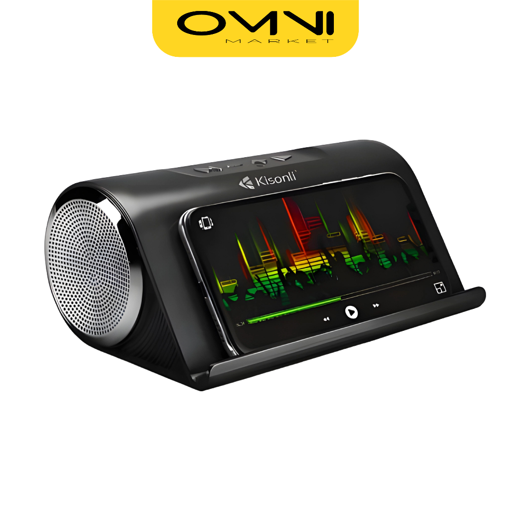 Speaker Bluetooth Kisonli KS1981 Speker Radio Sound Bass 1200mAh
