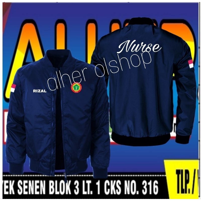 Jaket nurse jaket bomber nurse jaket PPNI jaket bomber PPNI jaket perawat jaket bomber perawat