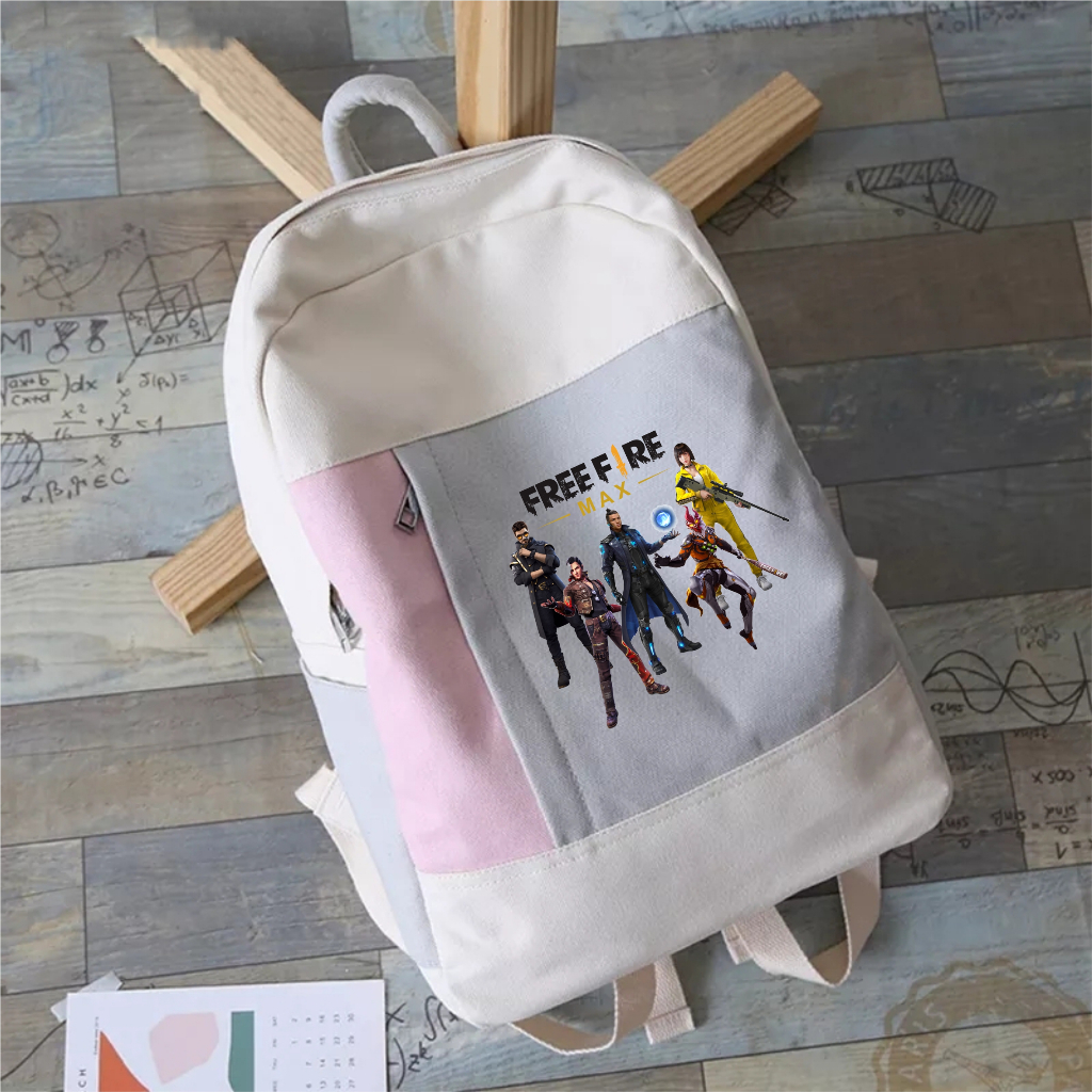 PVJ Tas Ransel Karakter FF Tas Anak Sekolah SD SMP SMA