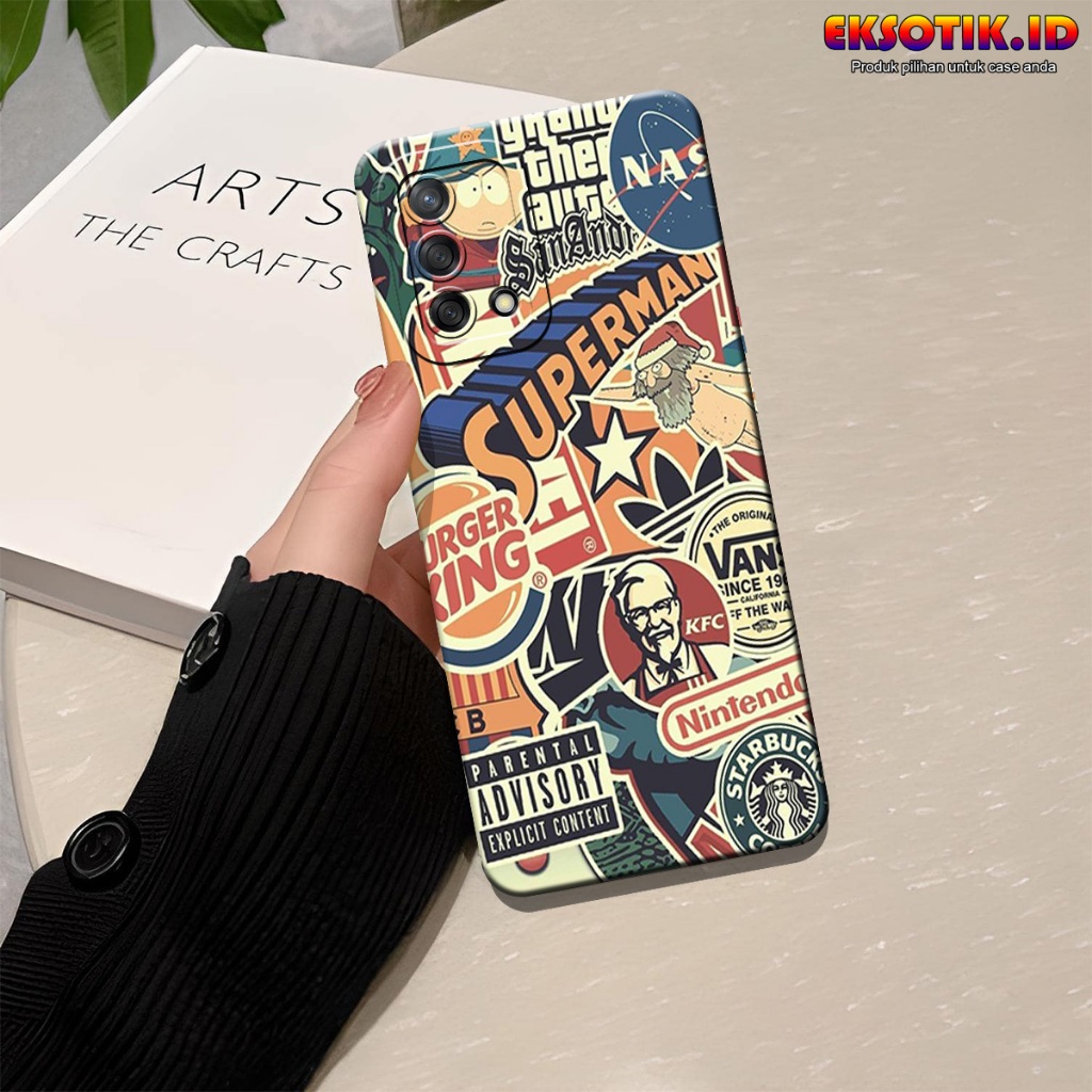 Case OPPO A95 4G Eksotik.id Casing OPPO A95 4G Aksesoris Skin Handphone SIlikon OPPO A95 4G Kesing H