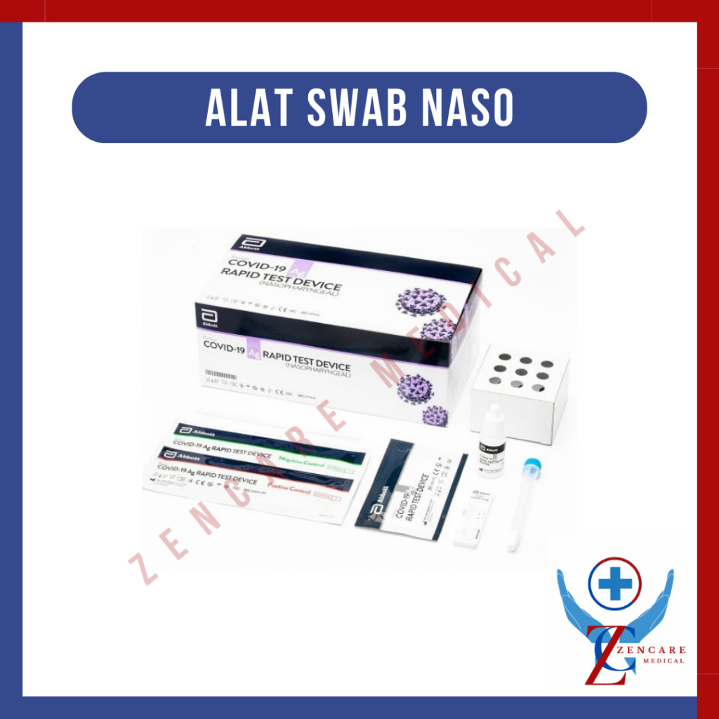 Alat Tes Swab Antigen Panbio Abbott AKL Eceran Per Set