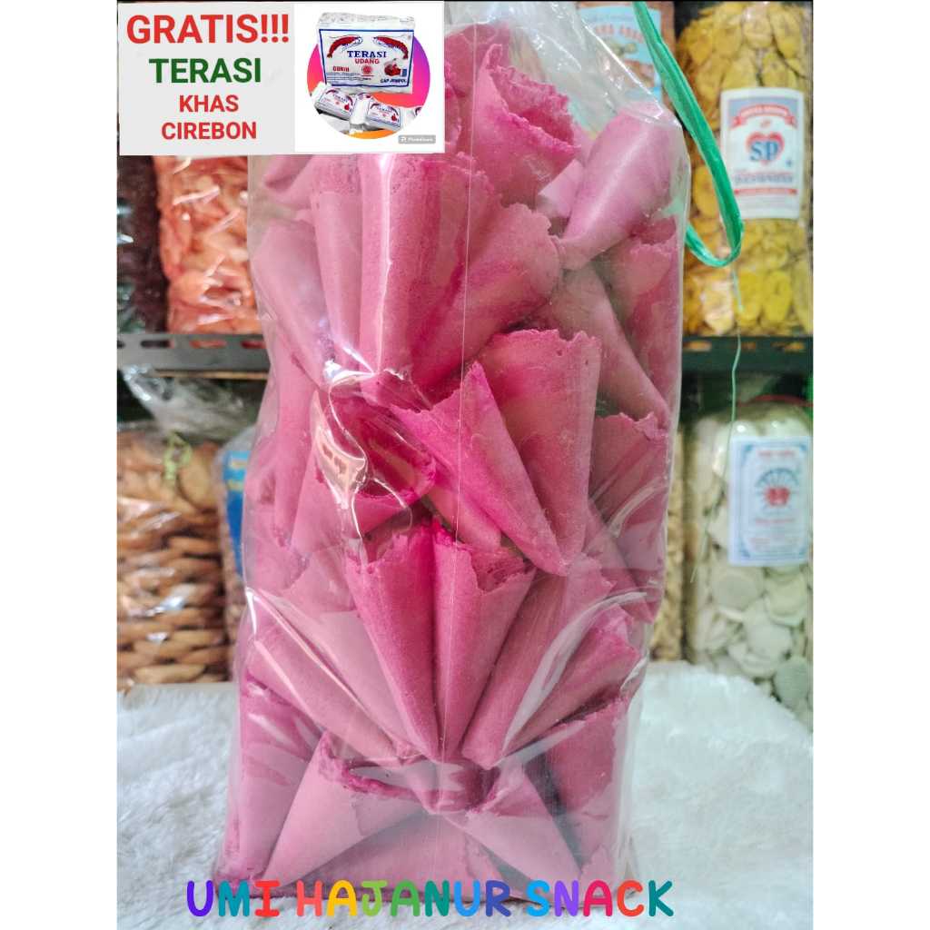 

(GRATIS TERASI) KHAS CIREBON//500GRAM KUE CUMCUM//SEMPRONG DOMPET//SNACK//MAKANAN RINGAN