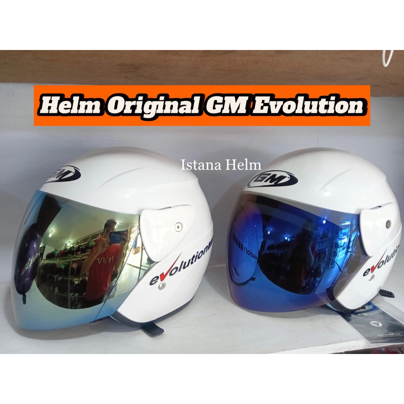 HELM GM EVOLUTION WARNA PUTIH