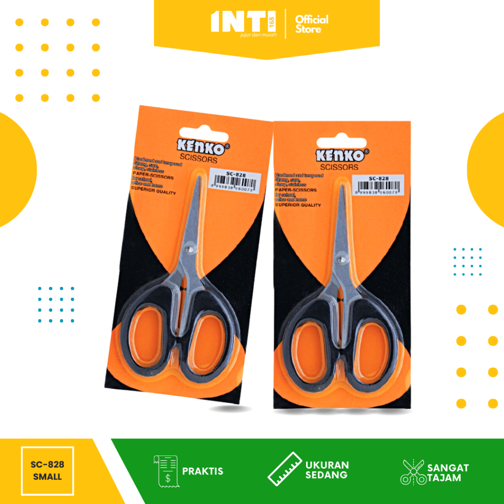 

Gunting Kertas Kenko Scissor SC-828 Small