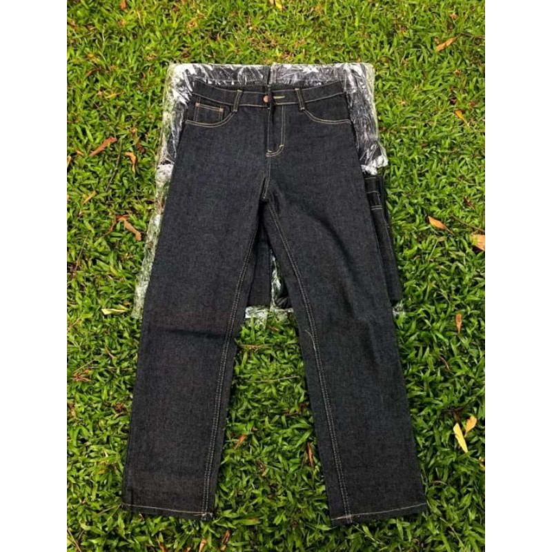 Denim Selvedge Black indigo 15 OZ (TERMURAH)