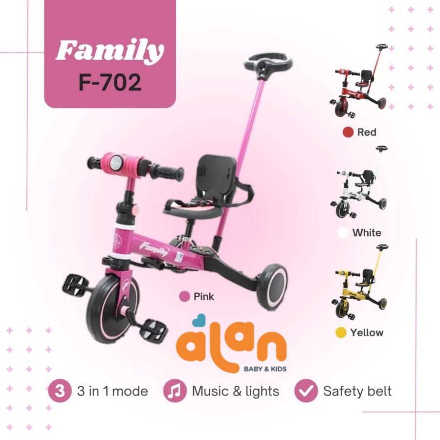 Family Balance Bike F702 - Sepeda Anak