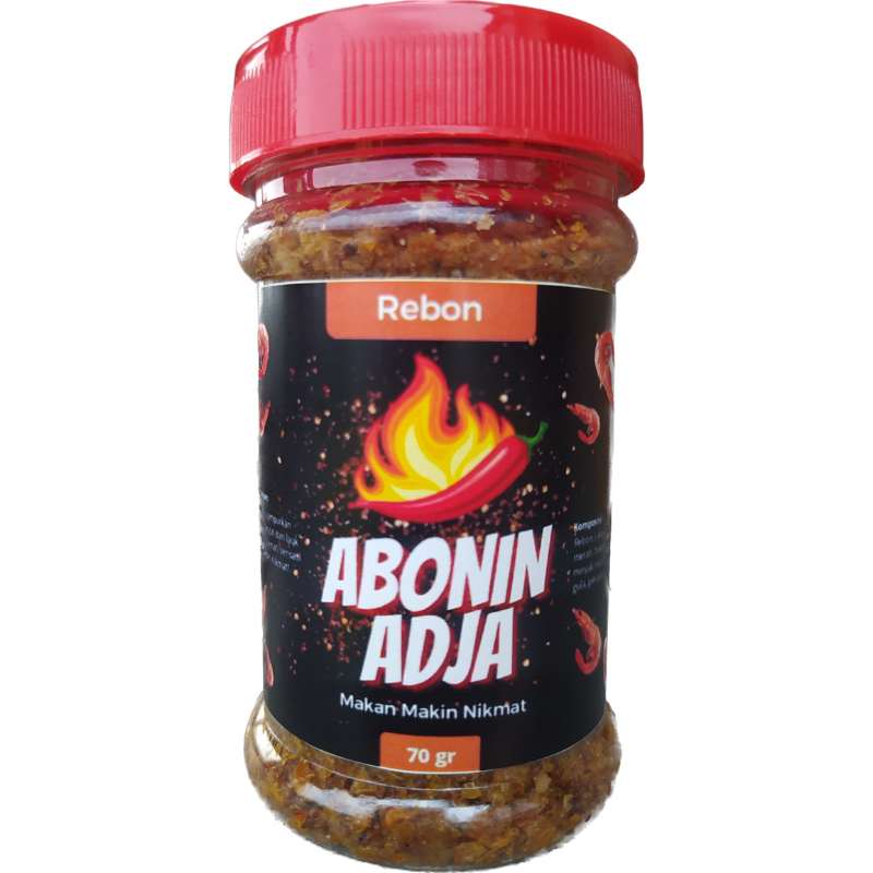 

Abonin Adja Rebon 70 gr | Abon Rebon Murah
