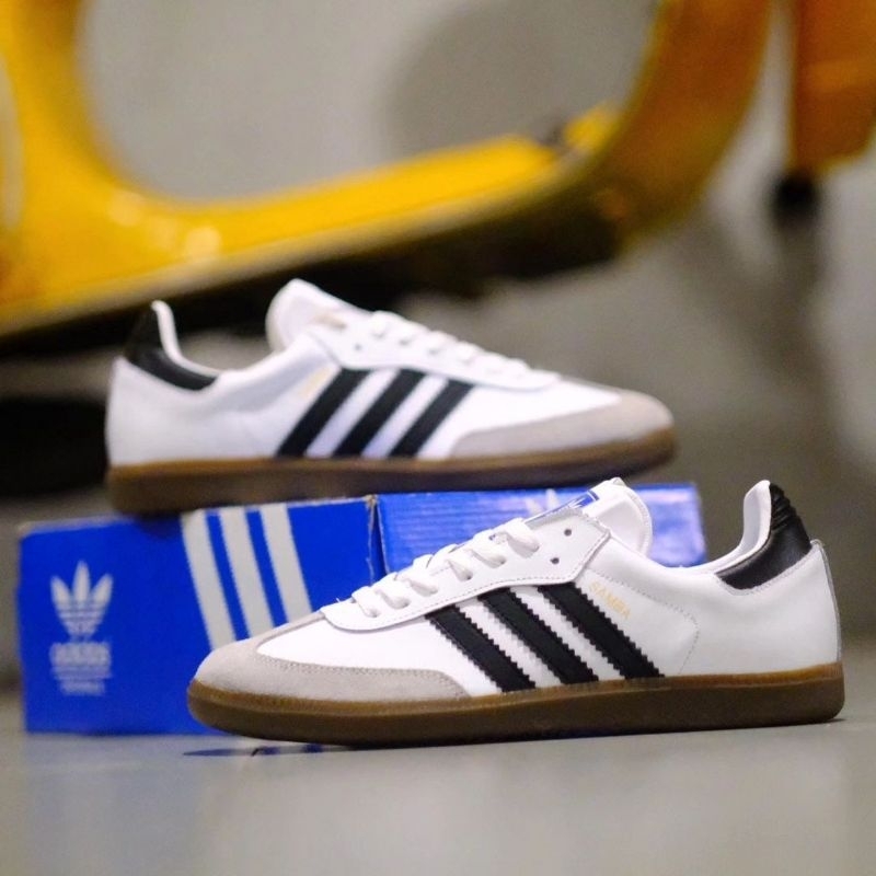 ADIDAS SAMBA "WHITE BLACK GUM