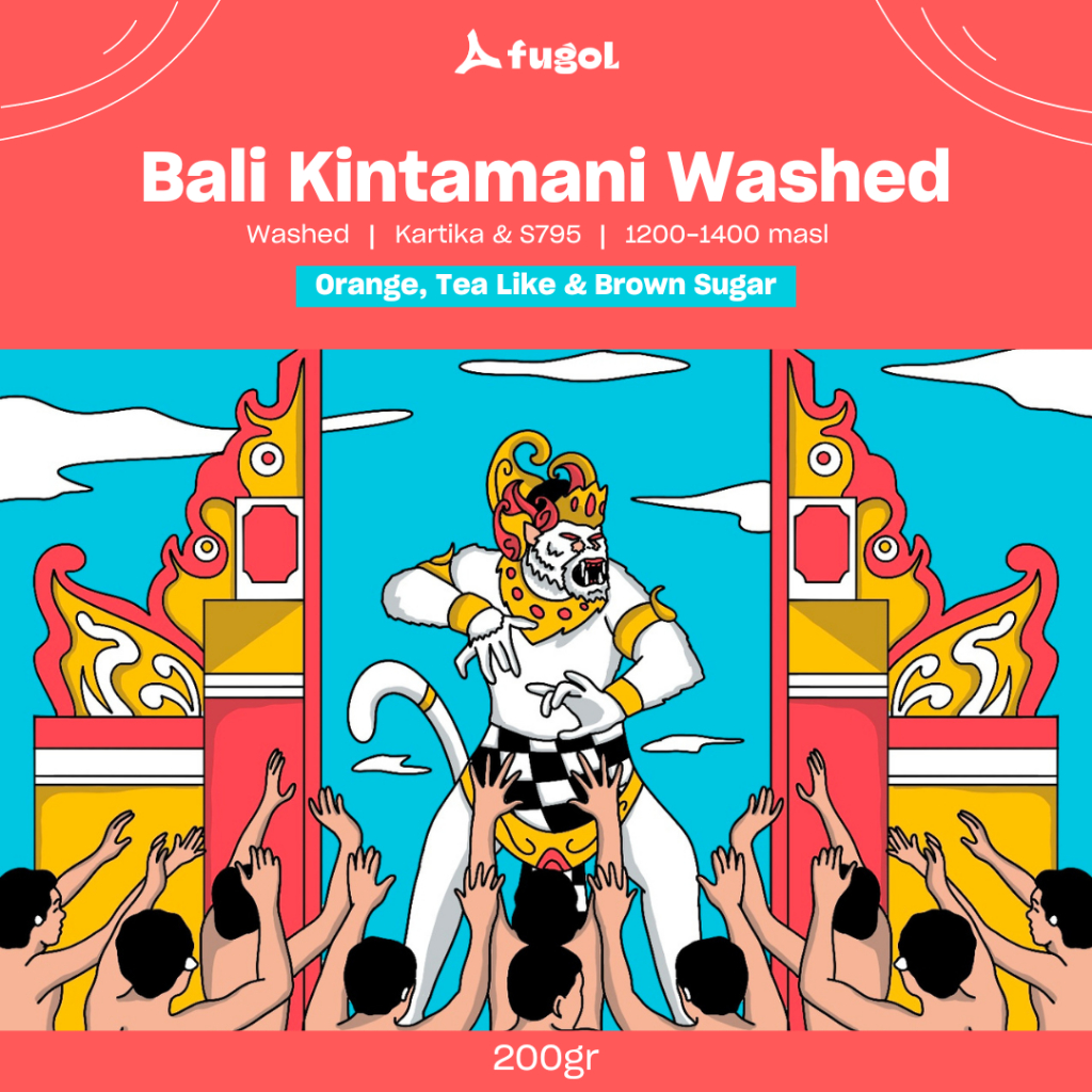 

Bali Kintamani Washed (200 gr) Single Origin Specialty Coffee