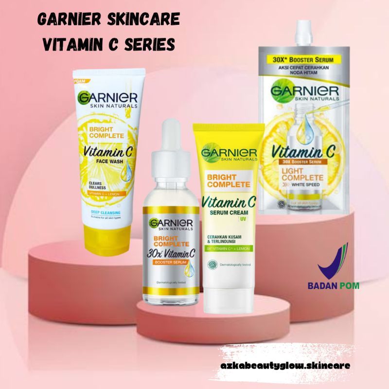 (COD)SERUM GARNIER SACHET SAKURA + LIGHT COMPLETE / SERUM GARNIER SAKURA 30ML / GARNIER WHITENING SE