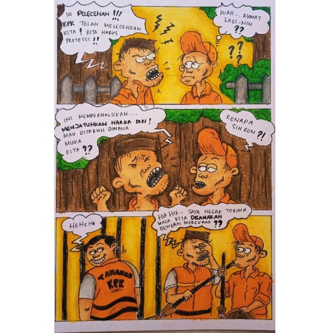 

JOKI GAMBAR KOMIK OIL PASTEL / PENSIL WARNA