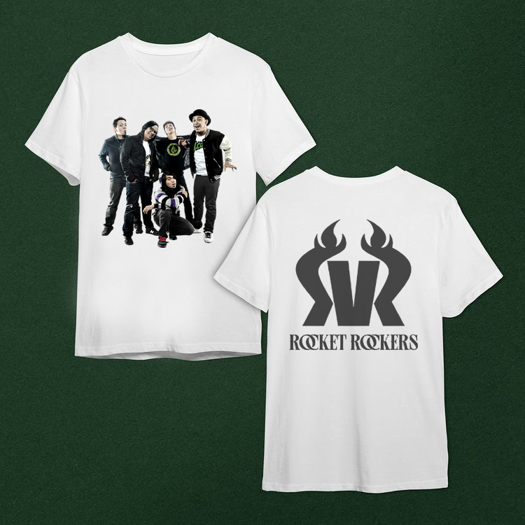 Kaos Rocket Rockers Tshirt Bahan Katun Kombed 30s | 100% Cotton