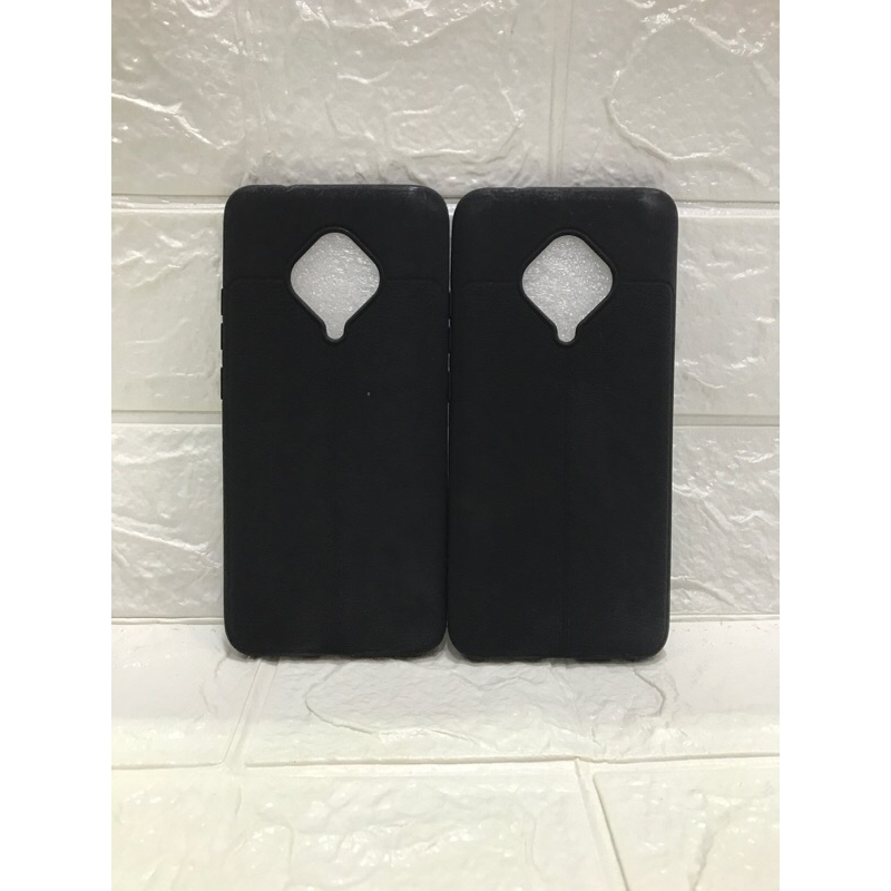 Softcase Auto Fokus / Case Motif Kulit Jeruk hitam Case Vivo S1 Pro