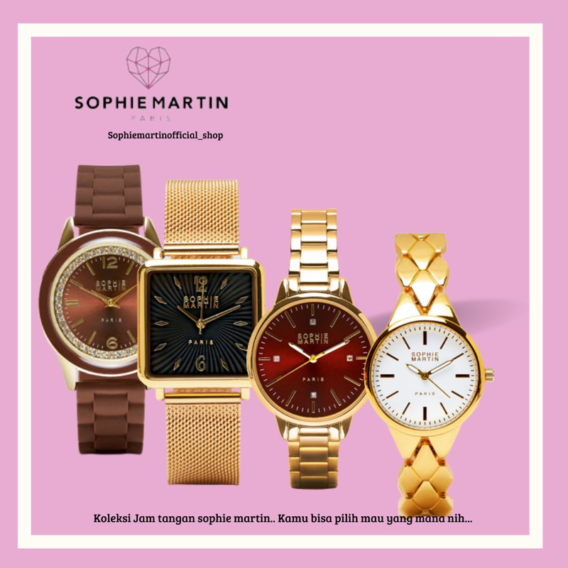 Koleksi SOPHIE MARTIN Jam Tangan Wanita Official