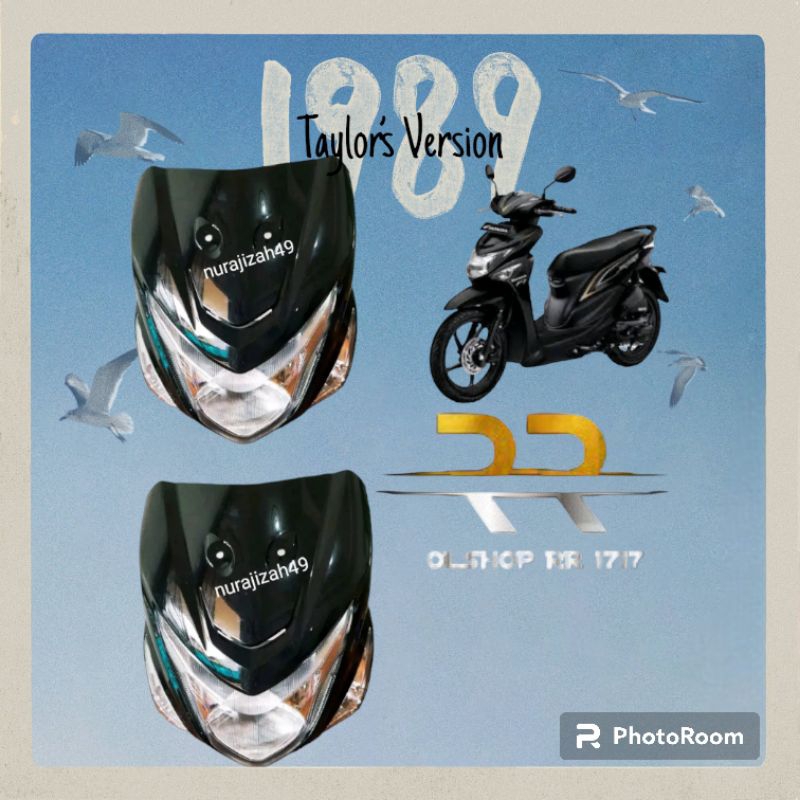 TAMENG DEPAN BEAT POP SET REFLEKTOR