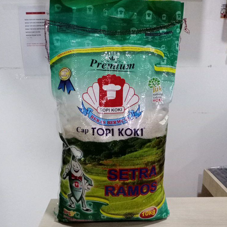 

Best BERAS CAP TOPI KOKI SETRA RAMOS 10 KG 10KG - TOPI KOKI SETRA RAMOS 10KG - BERAS PREMIUM Best Terlaris