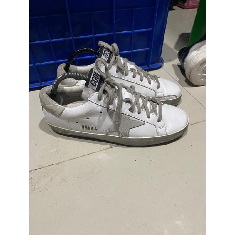 GGDB Golden Goose Star Print Glitter Superstar Authentic Second