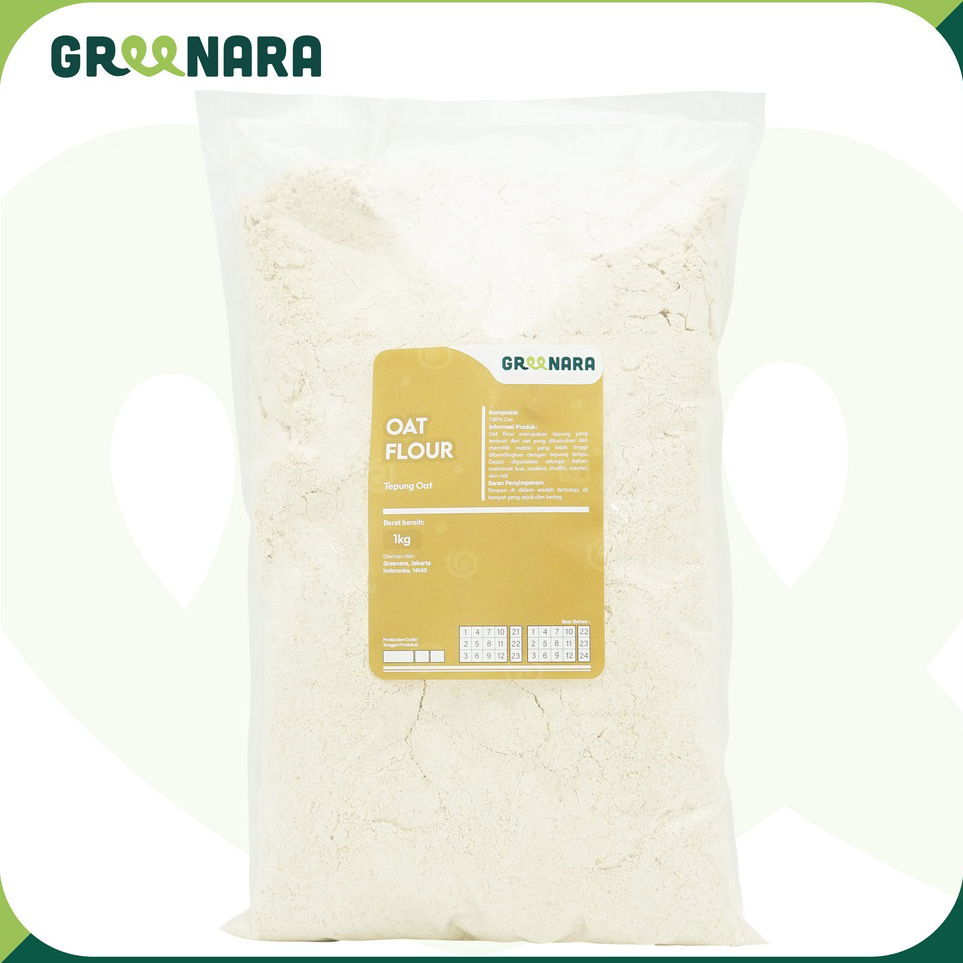 

➦➮✶✺ Tepung Oat 1Kg / Oat Flour