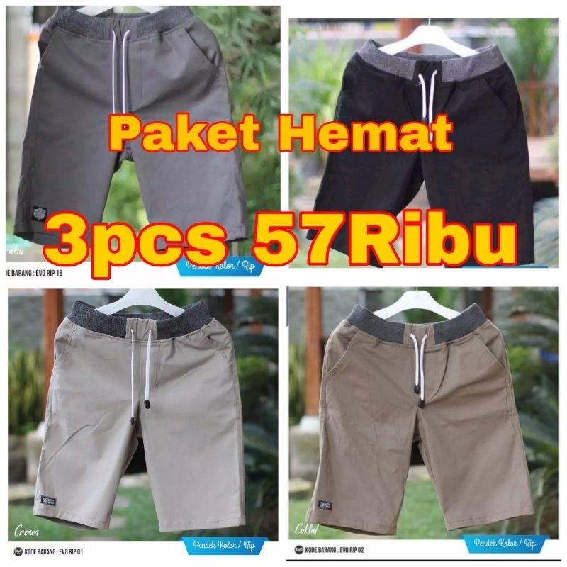 Chinos Pendek Dewasa Premium / Celana Pendek Pria Dewasa Kolor Chinos