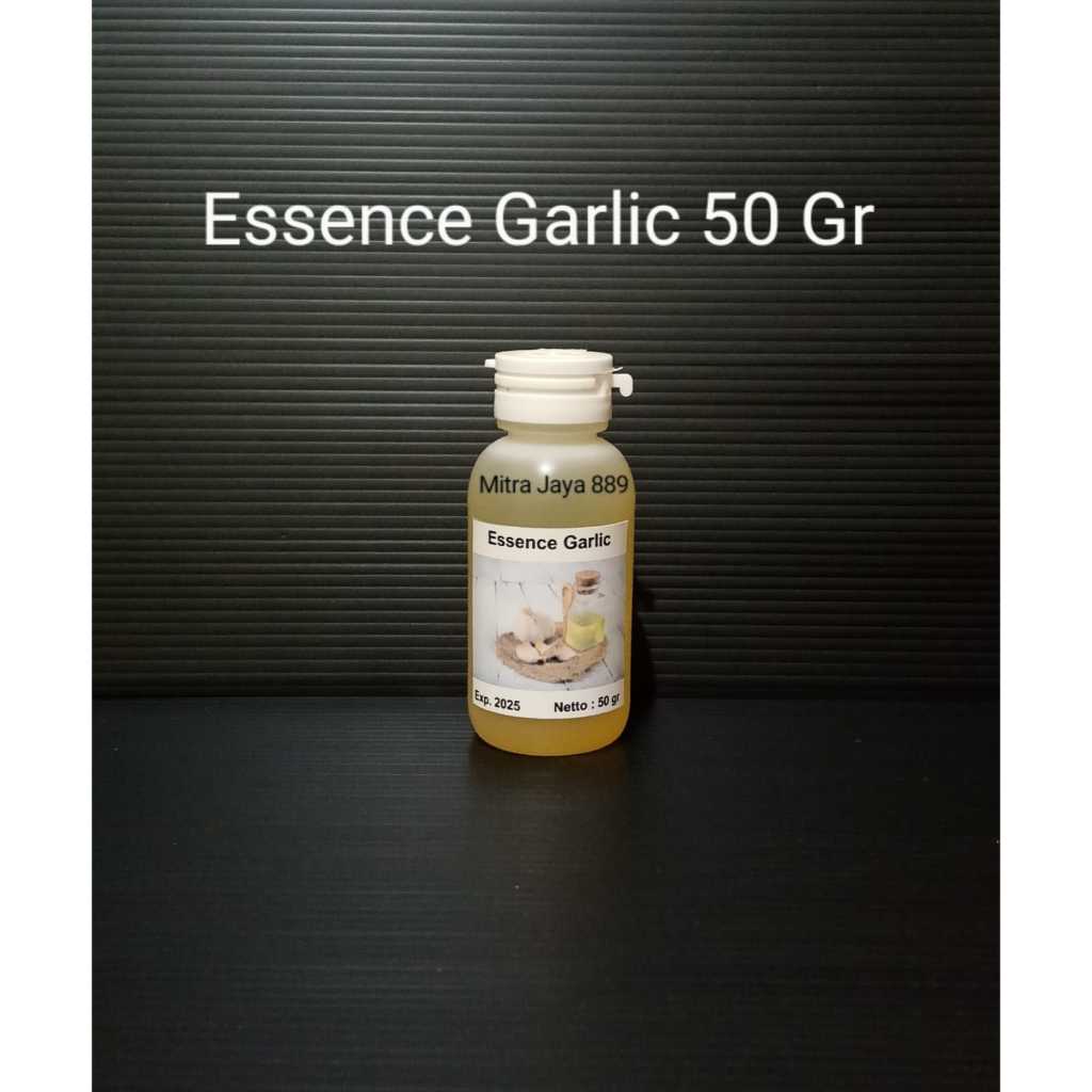 

Essen Bawang Putih 50 Gram / Essence Garlic / Essen Perisa Bawang Putih Food Grade