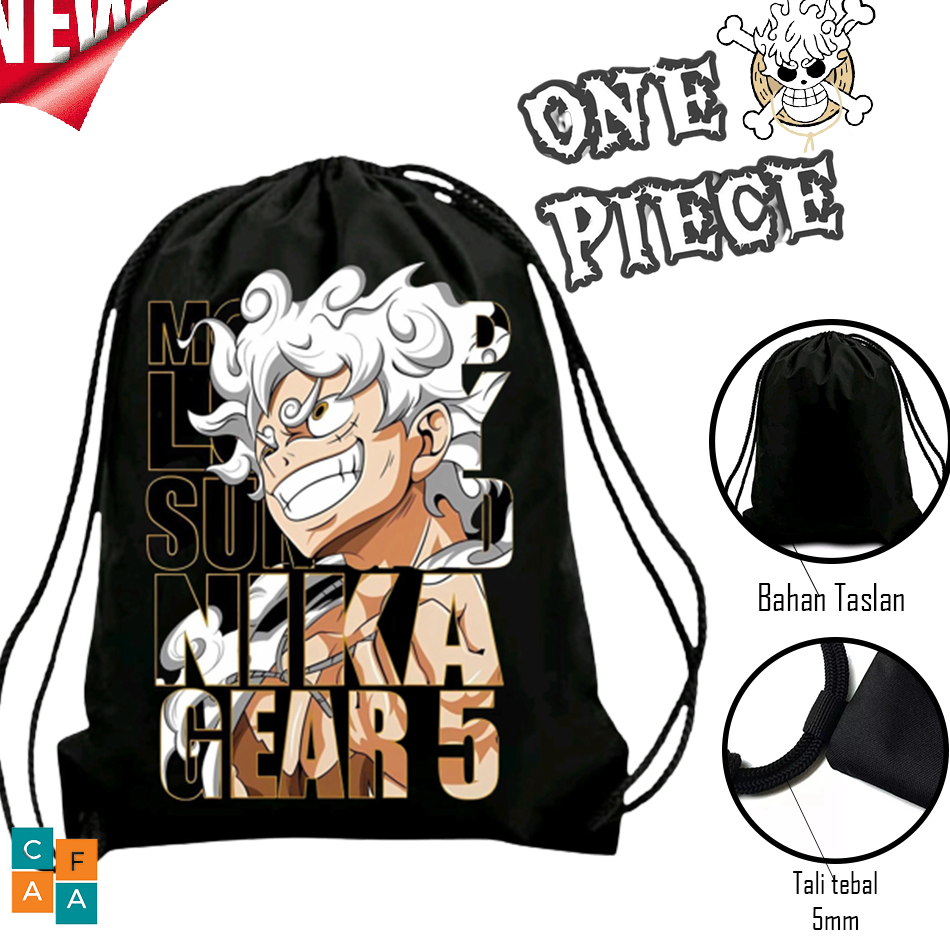 Buy here3j3Ix Tas Serut Anime Monkey D.luffy / Tas Perlengkapan Olahraga Serbaguna / Tas Sekolah