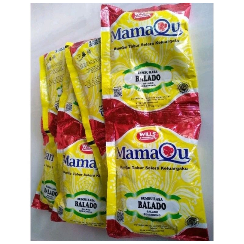 

Mamaqu bumbu tabur balado 100gram 1 renceng
