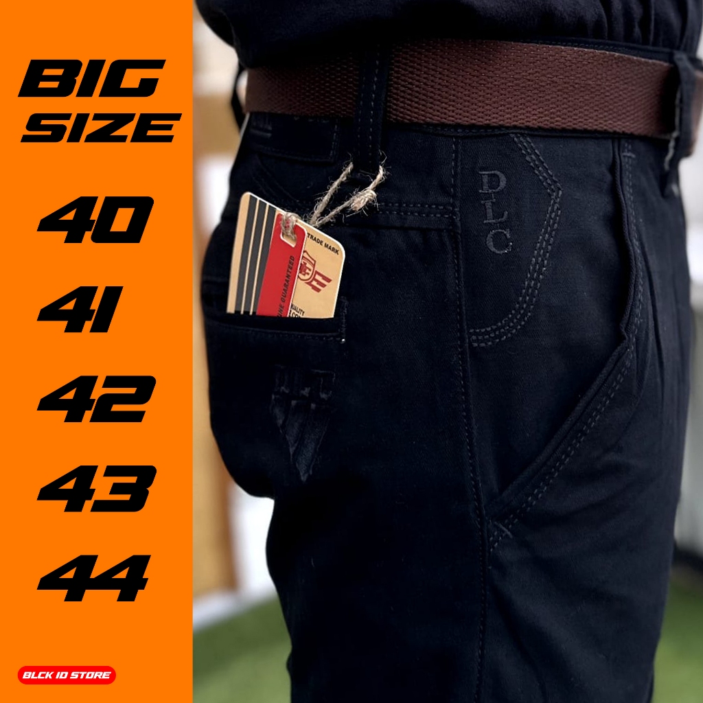 BIG SIZE Celana Panjang Kanvas Original CARDINAL DLC Size 40 sampai 44  Standar Reguler Celana Panjang Pria Bahan Kanvas
